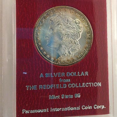 1887-S Redfield MS63 Morgan dollar - additional view