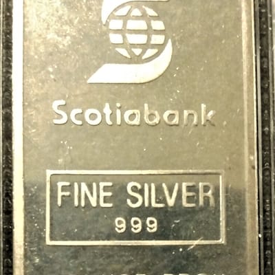 Engelhard Scotia Bank Canada 1 oz art bar