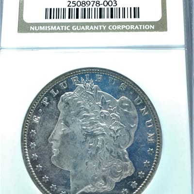 1881-CC NGC MS62PL Morgan dollar - additional view