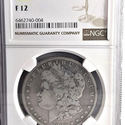 1895-S NGC F12 Morgan  dollar