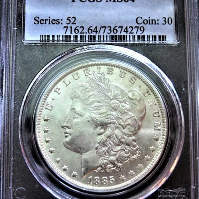1885-O PCGS MS 64 Morgan dollar