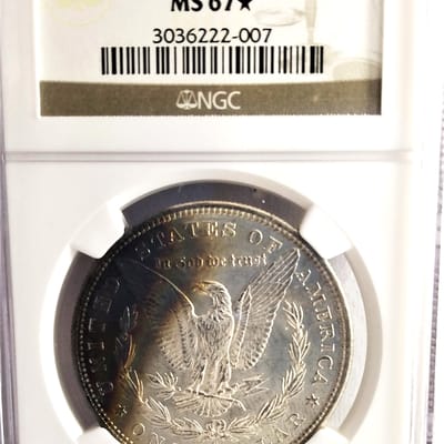 1881-S NGC MS67 STAR Morgan dollar