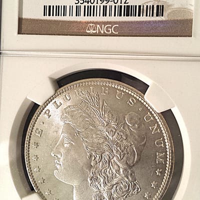 1886-P NGC MS64 Morgan dollar - additional view