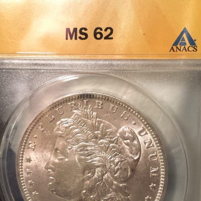 1882-O ANACS MS62 Morgan dollar - additional view