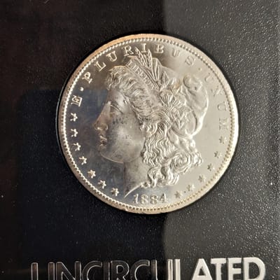 1884-CC GSA NGC MS65 Morgan  - additional view