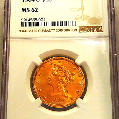 1904-O $10 New Orleans Gold Liberty 