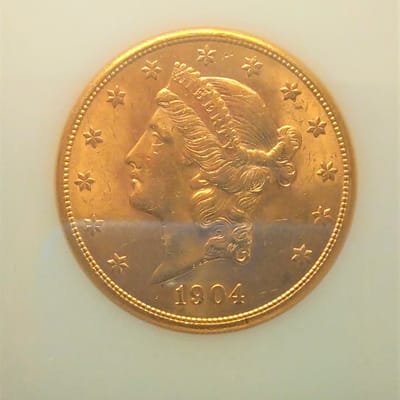 1904-S $20 Double Eagle -MTB special issue - additional view
