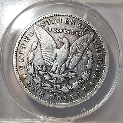 1881-CC ANAC VF20 Morgan dollar - additional view