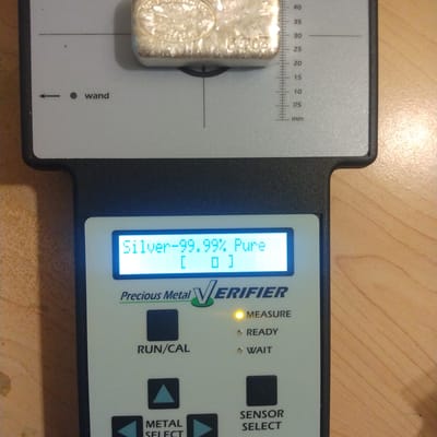Custom Poured 5 oz Bryan Bercume silver bar