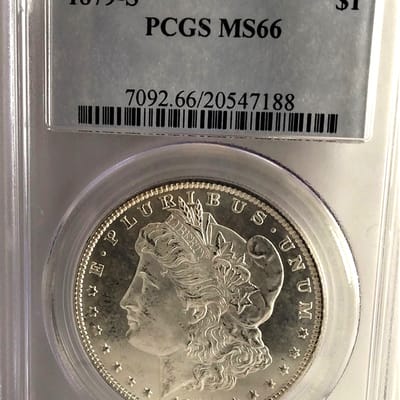 1879-S PCGS MS66 Morgan dollar - additional view