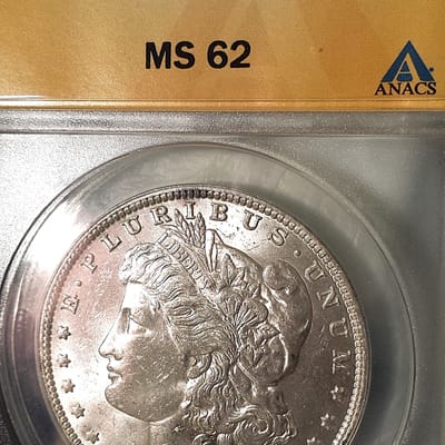 1882-O ANACS MS62 Morgan dollar