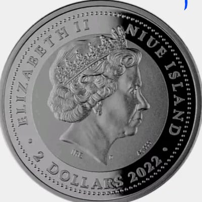 2022 Tuvalu Gods of Olympus Athena Antiqued 1 oz . - additional view