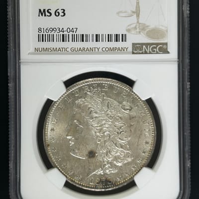 1878-S Morgan MS63