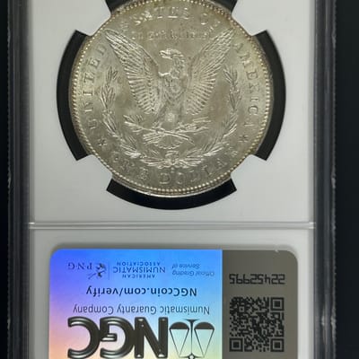 1878-S Morgan MS63 - additional view