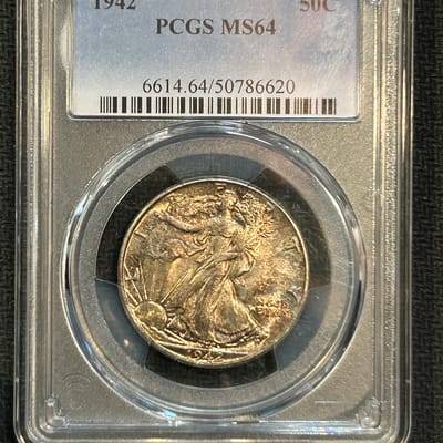 1942 Walking Liberty 