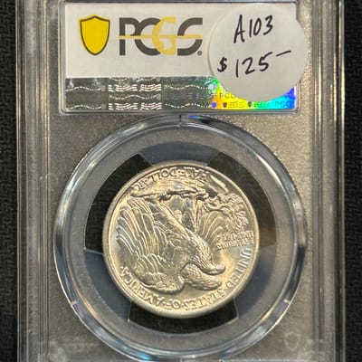 1942 Walking Liberty  - additional view