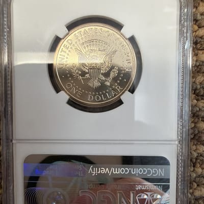 2026 Donald Trump $1 Coin NGC MS66 Advance Release 1776-2026 Presidential Dollar - additional view