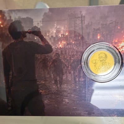Zombie Apocalypse - 1/1000oz .9999 Gold in Assay - additional view