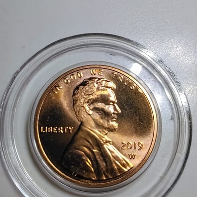 2019-W Lincoln Shield Cent Penny - Uncirculated