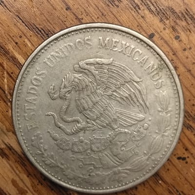1981 Mexico 20 pesos  - additional view