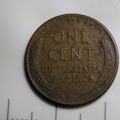 Mint Error 1957 D Lincoln wheat cent  - additional view