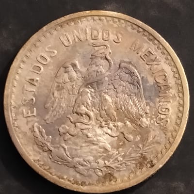 Silver key date 1905 10 Mexican centavos  - additional view