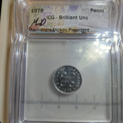 1979 1 Penni coin from Finland
