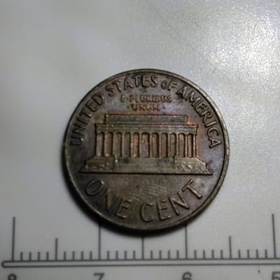 Errors 1972 Lincoln memorial cent  - additional view
