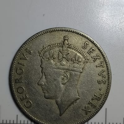 1949 East Africa 1 Shilling - additional view