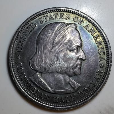 Silver 1893 Columbian Exposition Commemorative 50¢