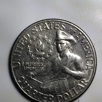 Multiple errors 1976 bicentennial Washington quart - additional view