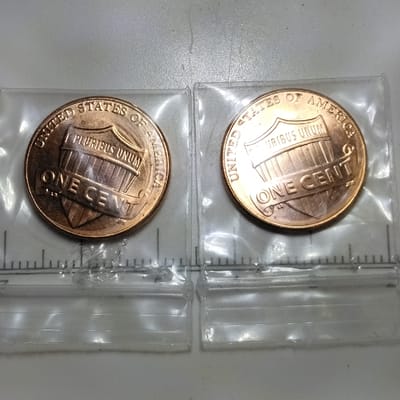 2025 D 2025 P Lincoln cent  - additional view