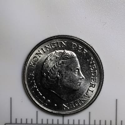 1968 Netherlands 10-cent piece