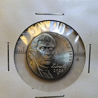 key date Low mintage year 2024 P Jefferson nickel 