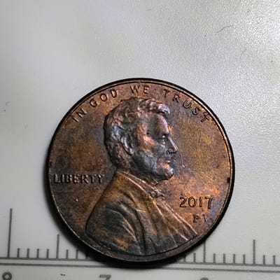 2017 P Lincoln shield cent 