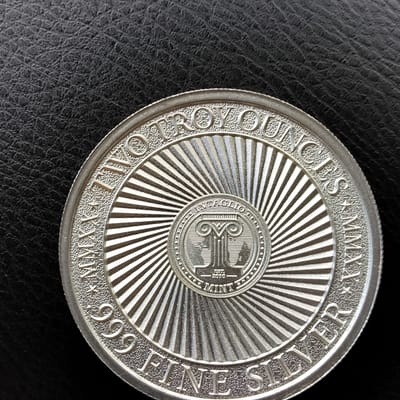 Silver 2oz THE MERMAID Cryptozoology series HR - additional view