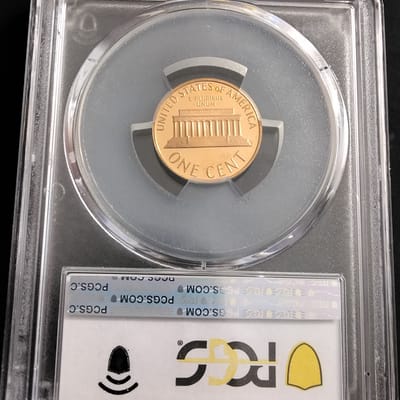 1977-S Lincoln cent PR69 DCAM  - additional view