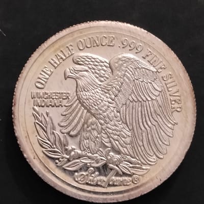 1/2 oz SilverTowne Silver Saint-Gaudens Round  - additional view
