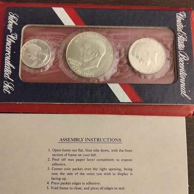 United States Bicentennial Silver Uncirculated Set - additional view
