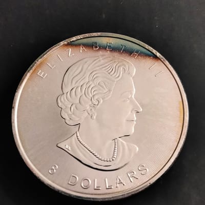 Silver 2015 Canada $8 Polar Bear&Cub 1.5 oz .9999  - additional view