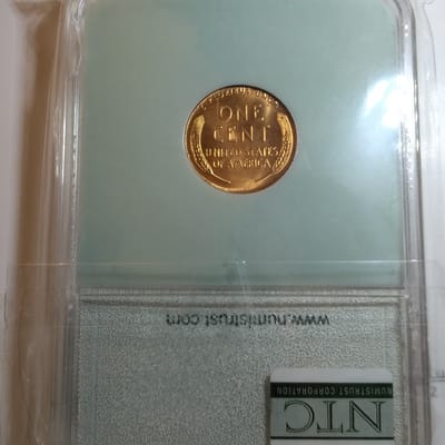 1948 Lincoln Wheat Cent graded MS66 RD - additional view