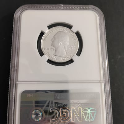 Silver 2020-S 25¢ Marsh-Billings-Rockefeller PF70 - additional view