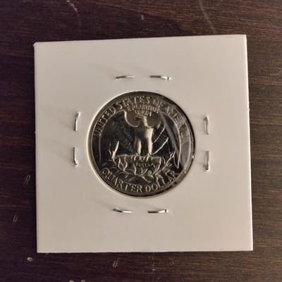 1968-S  Proof Cameo Washington Quarter - additional view