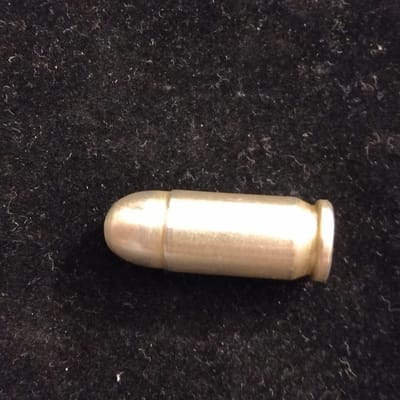 NWTM 1 oz Silver Bullet .45 ACP Caliber .999 Fine - additional view