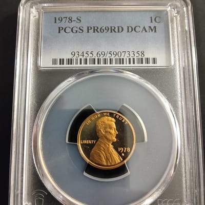 1978-S Lincoln Memorial PR69RD DCAM