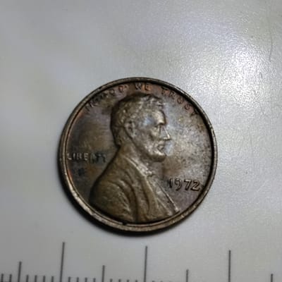 Errors 1972 Lincoln memorial cent 
