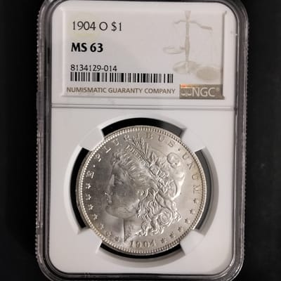 NGC MS-63 1904-O Morgan Silver Dollar