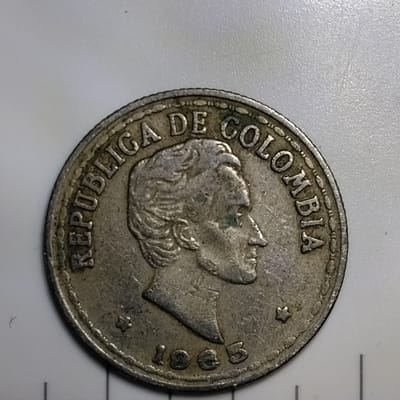 1963 20 Centavos from Colombia