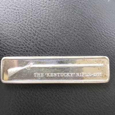 1970s Lincoln Mint Sterling Silver Ingot - additional view
