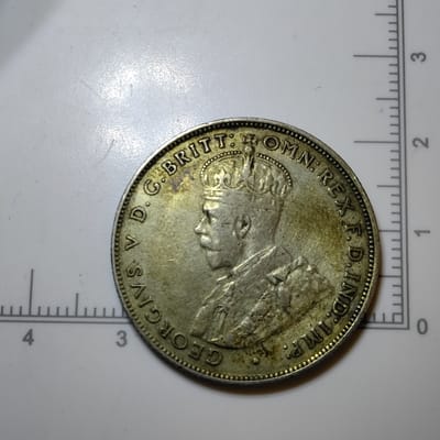 1936 Australia Silver Florin (Two Shillings)